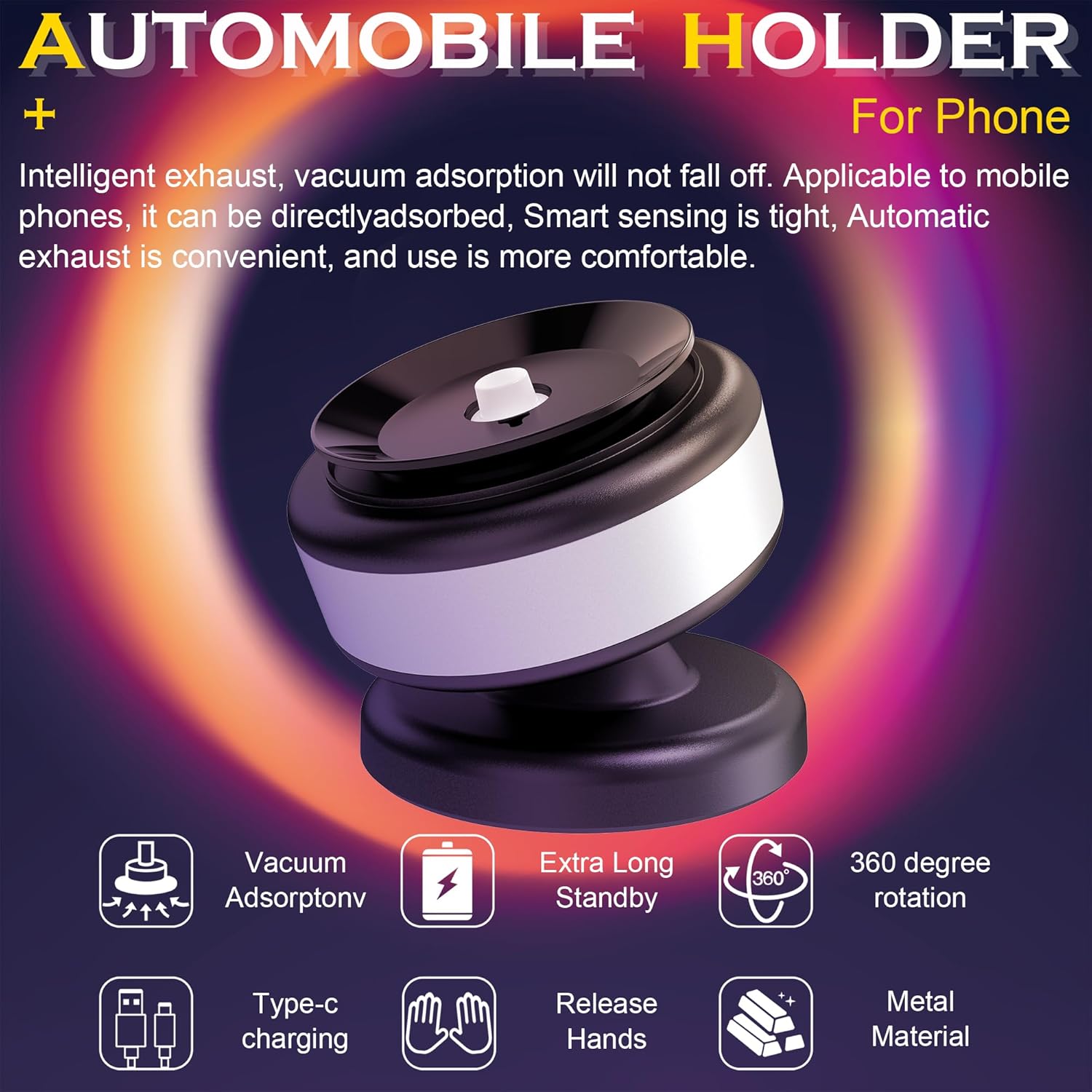 Magnetic phone Holder power bank