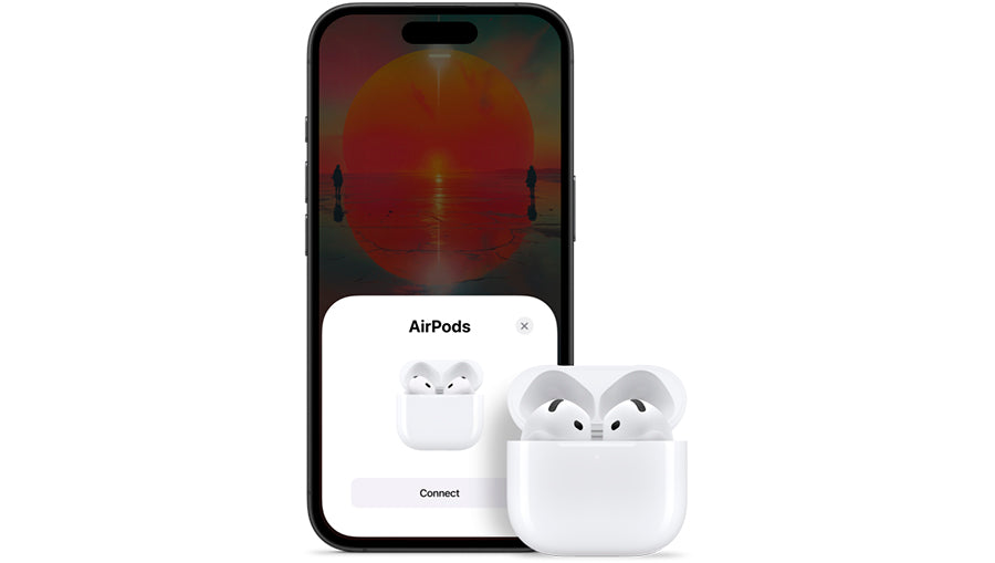 AirPods 4 Bluetooth  with Active Noise Cancellation (White)
