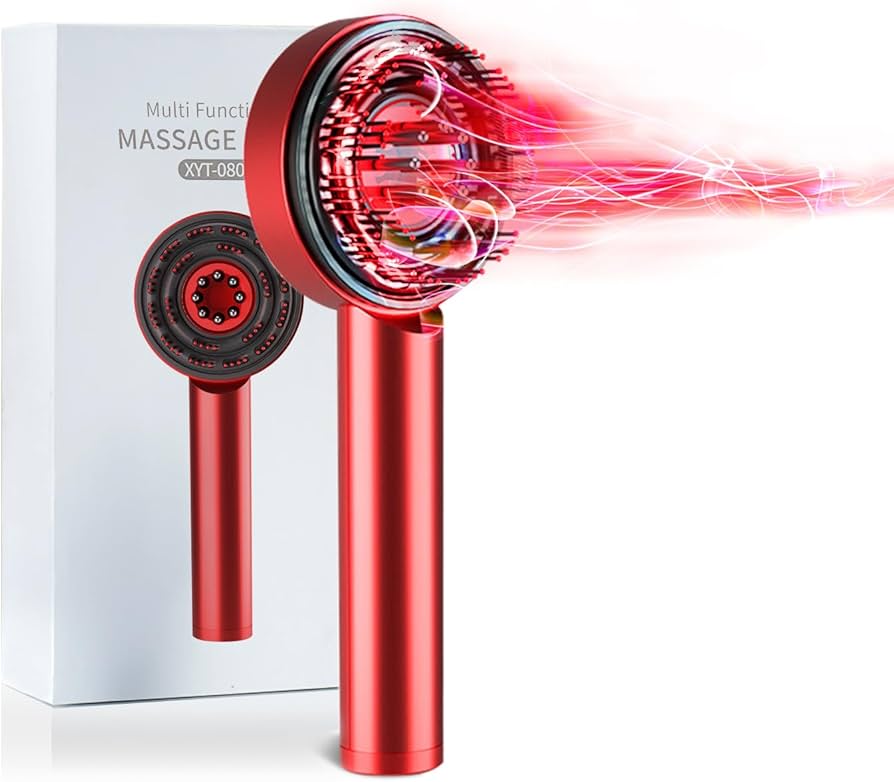 Red Light Hair Scalp Massager Rejuvenation & Stimulation for hair Growth