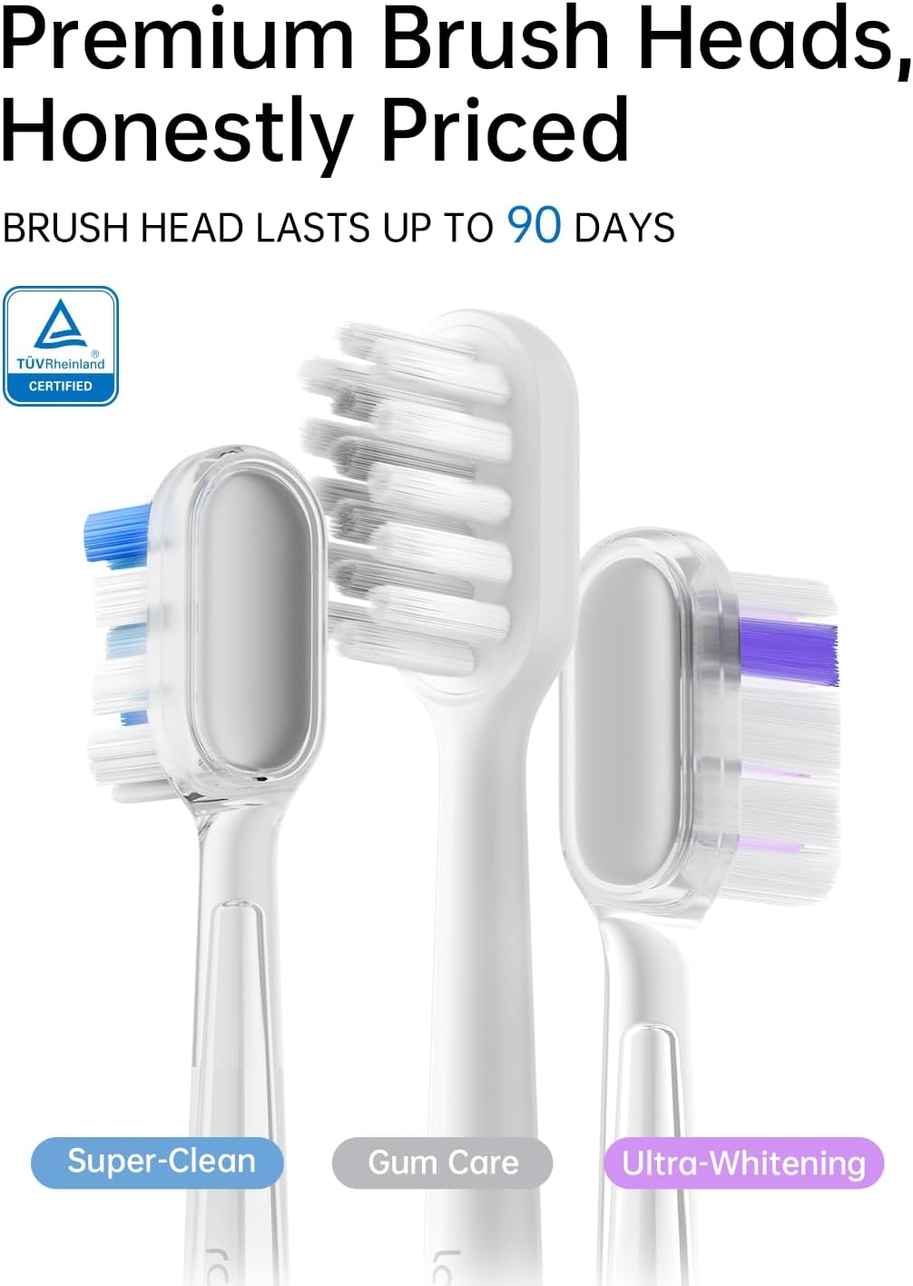 Laifen Wave Electric Toothbrush, Electric Toothbrush for Adults with App, 3 Brush Heads, IPX7 Waterproof Magnetic Rechargeable....