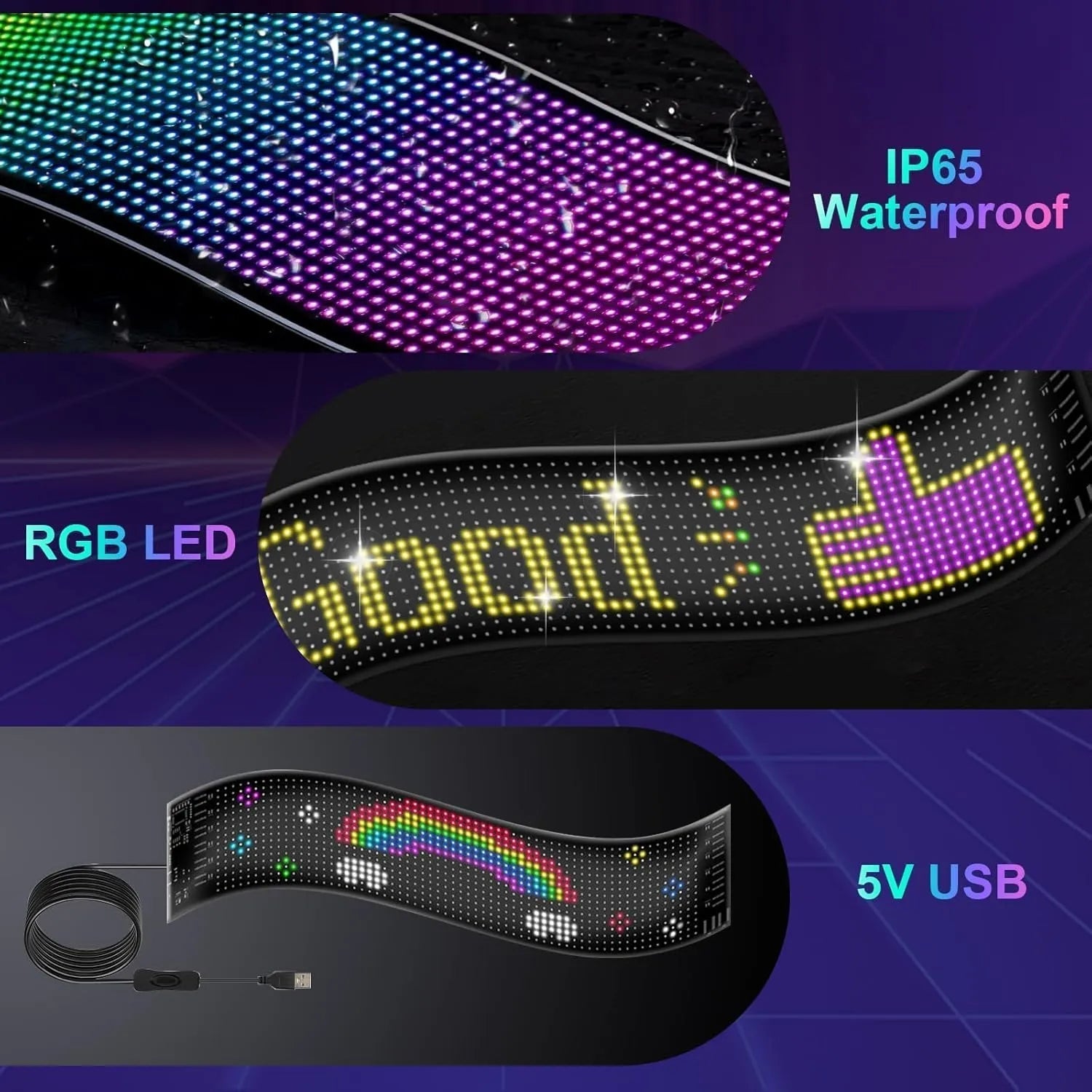 Fancy Programmable Car LED Strip