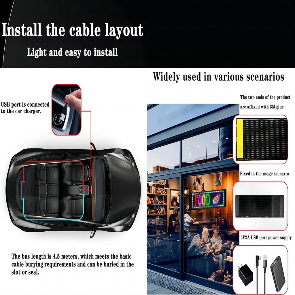 Fancy Programmable Car LED Strip