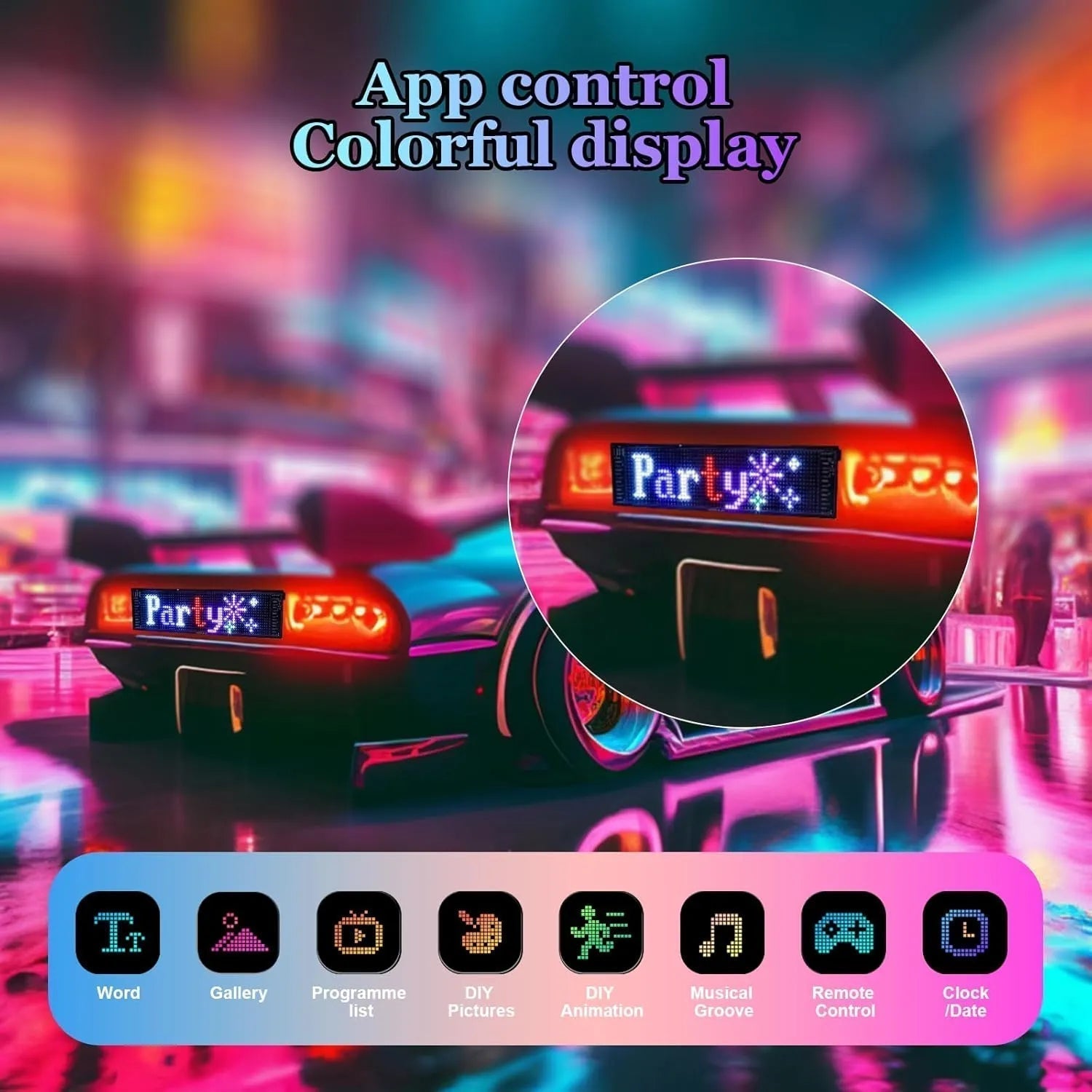 Fancy Programmable Car LED Strip