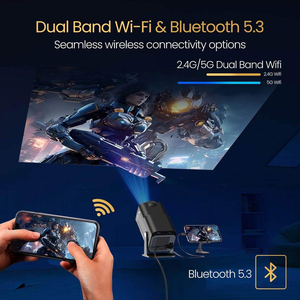 HY320 Mini 4K Projector