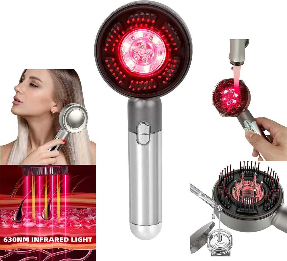 Red Light Hair Scalp Massager Rejuvenation & Stimulation for hair Growth