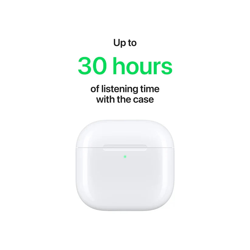 AirPods 4 Bluetooth  with Active Noise Cancellation (White)