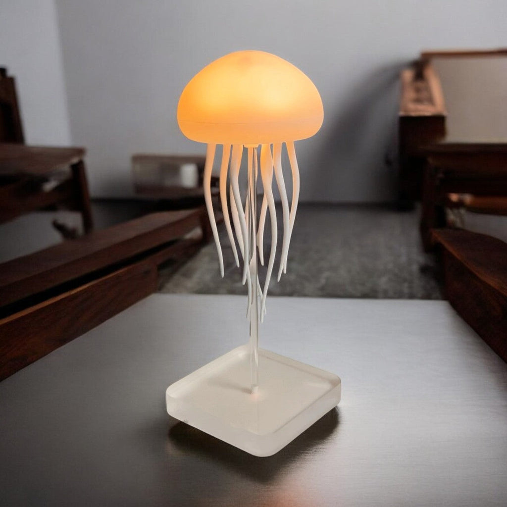 Jelly: Viral Jellyfish Lamp with Voice Control & USB-C Rechargeable (Hanging + Base)