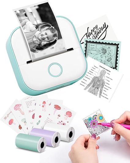 Bluetooth Wireless Mini Portable Printer