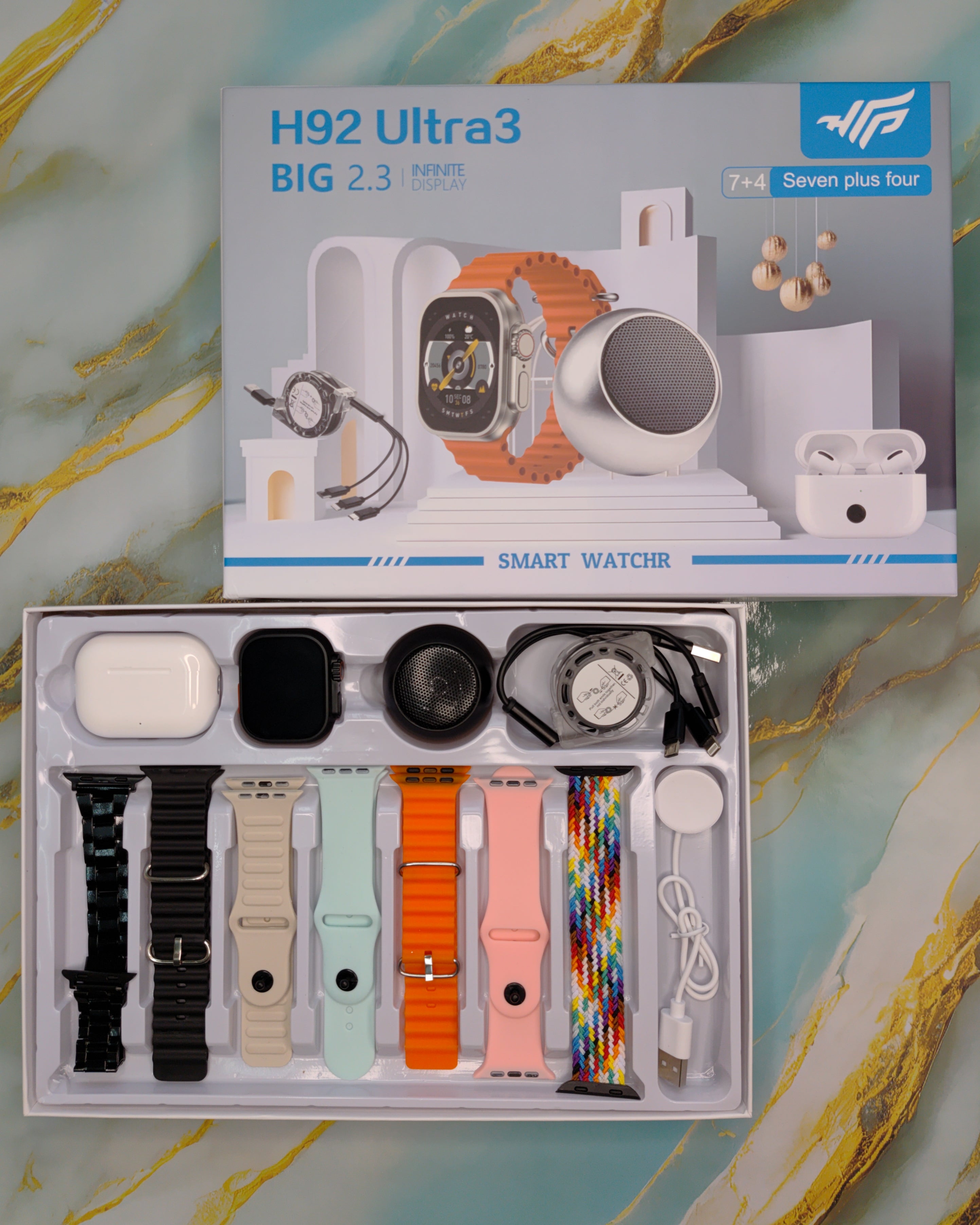H92 Ultra 3 Smart Watch Combo