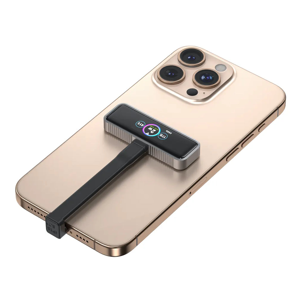 GT Storage USB-C & lightning port Magnetic Extended Storage for iPhone Series