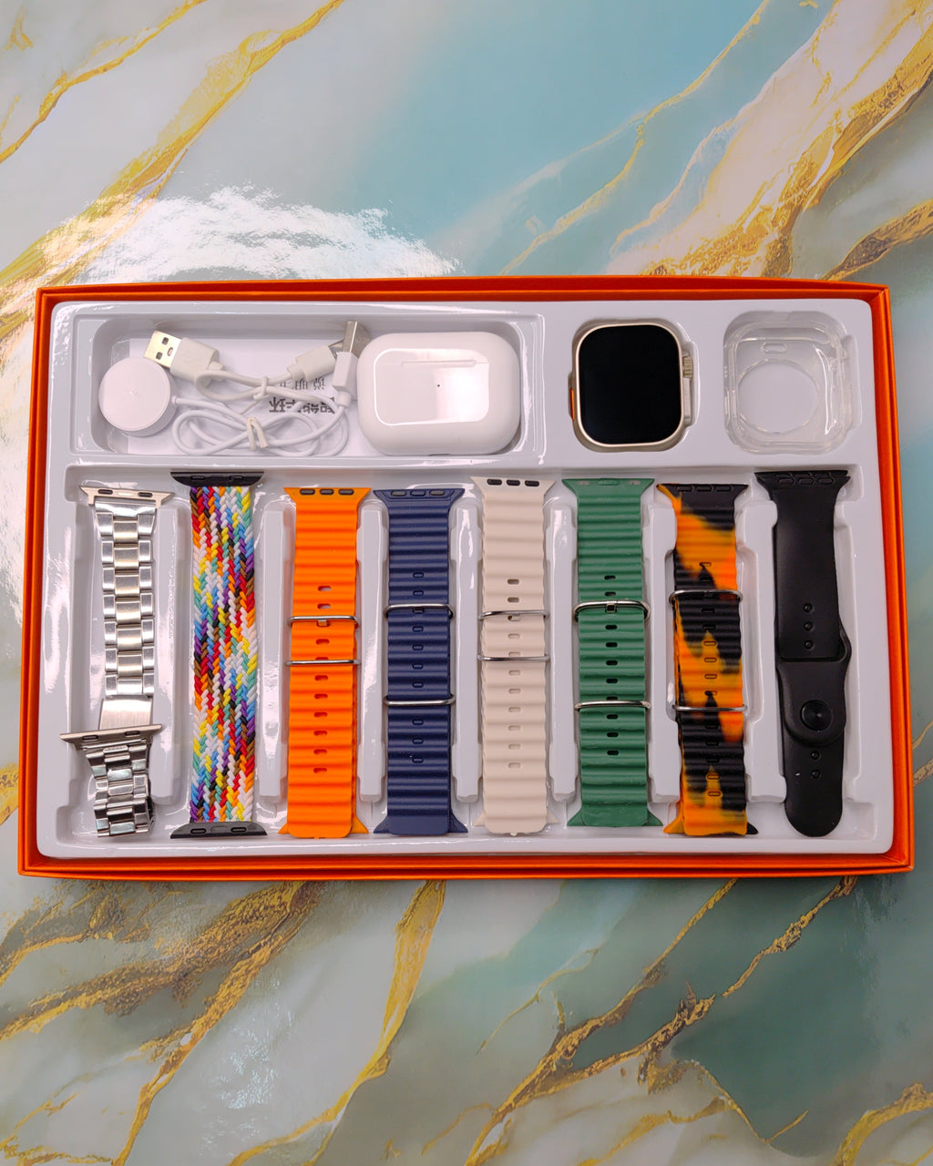 Y80 Ultra Smart watch With Airpod Pro Combo