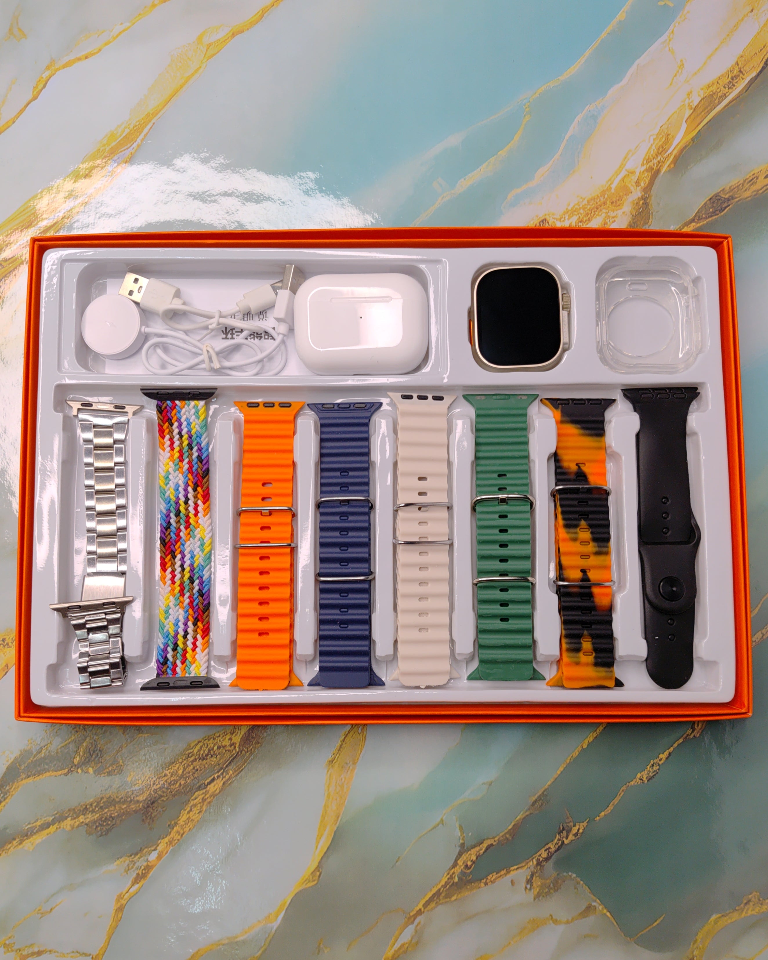 Y80 Ultra Smart watch With Airpod Pro Combo