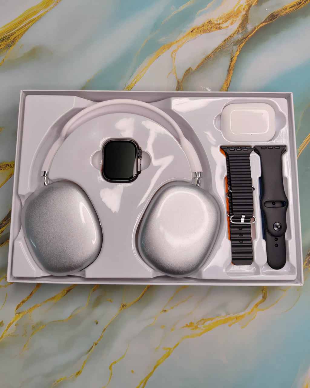 MVP-280 Combo Pack – Smart Watch + Headphones + AirPods