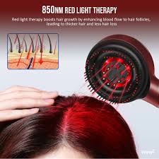 Red Light Hair Scalp Massager Rejuvenation & Stimulation for hair Growth