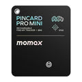 MOMAX PINCARD PRO Card Wireless TRACKER Charging Positioning Finder Anti-lost Device(Black)