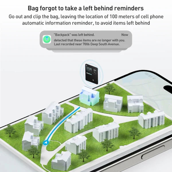 MOMAX PINCARD PRO Card Wireless TRACKER Charging Positioning Finder Anti-lost Device(Black)