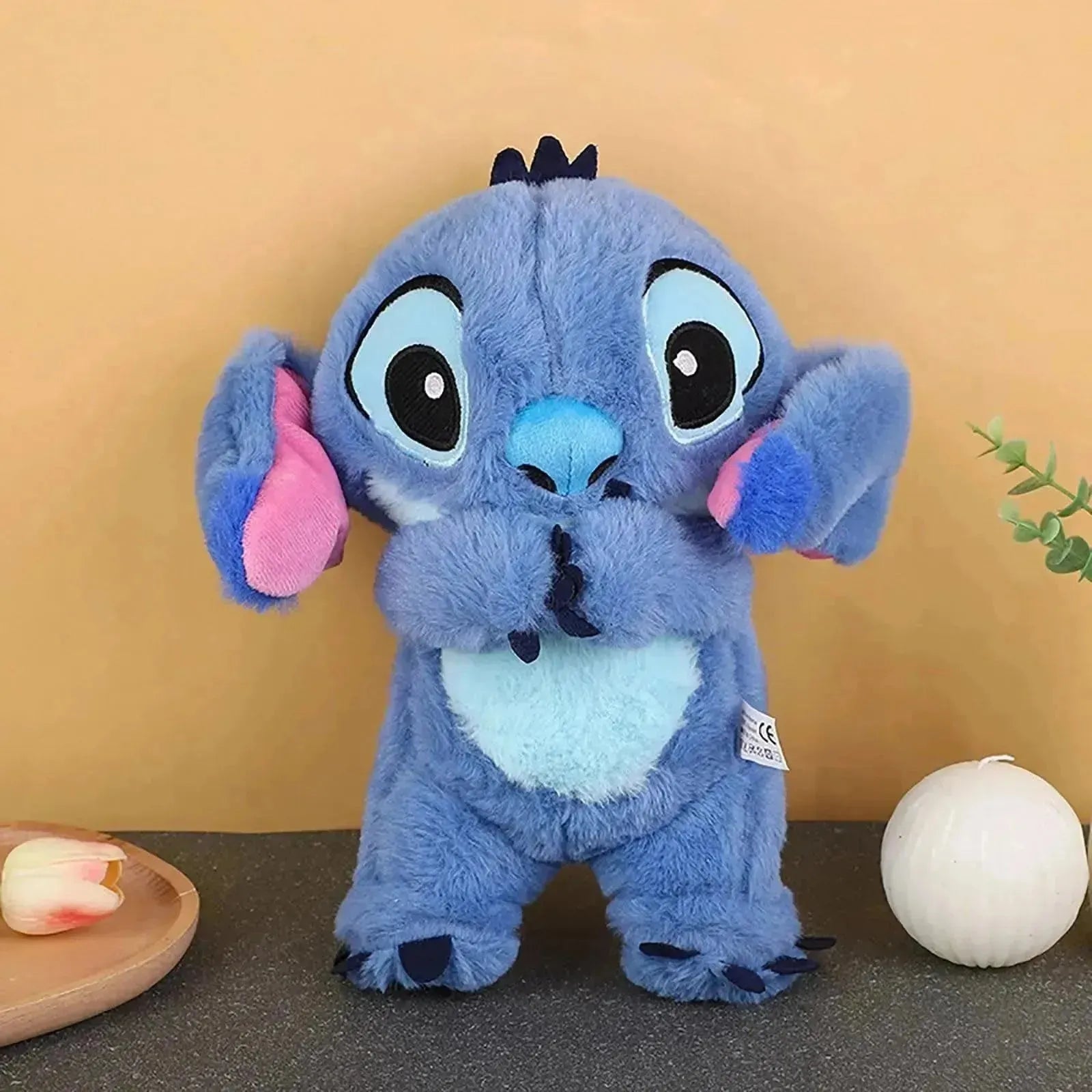 Musical Breathing Disney's Stitch Sleeping Aid Plush Teddy bear Toy Stitch