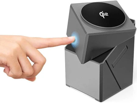 3 in 1 Auto Rotation Wireless Charging Station, Mag-Safe Wireless Charging Stand, Qi2 15W