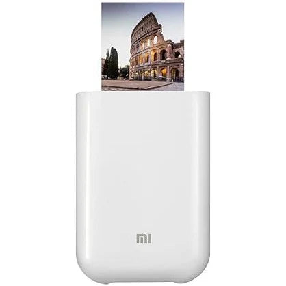 Mi Portable Photo Printer Pocket Mini AR with DIY (500 mAh) Image Zinc Paper Printer