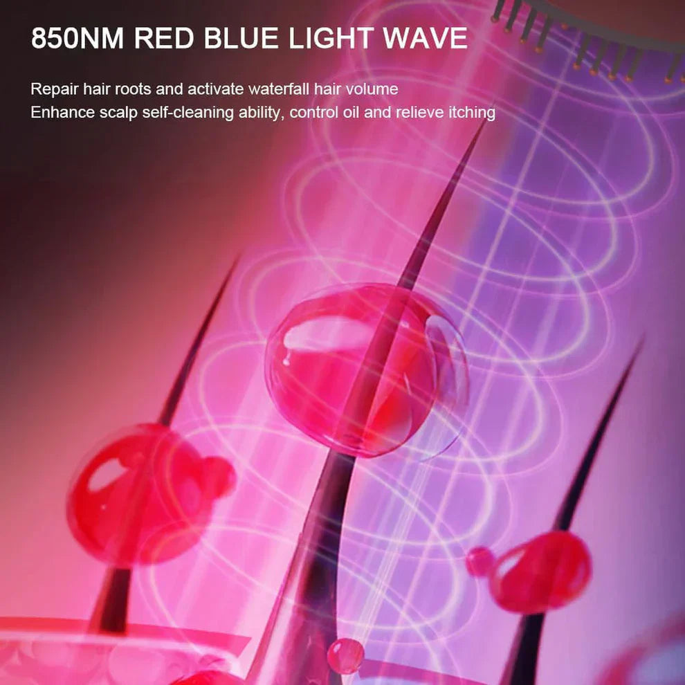 Red Light Hair Scalp Massager Rejuvenation & Stimulation for hair Growth