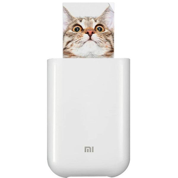 Mi Portable Photo Printer Pocket Mini AR with DIY (500 mAh) Image Zinc Paper Printer